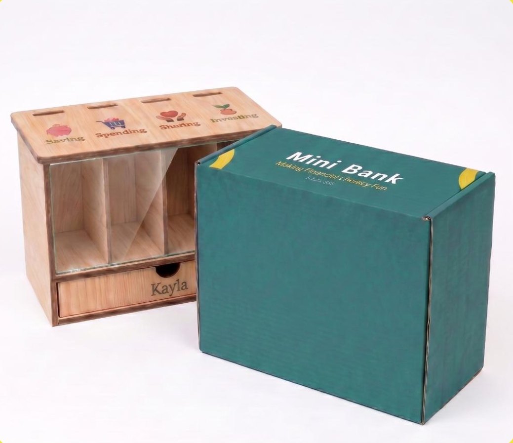 Mini Bank وعلبة الهدية