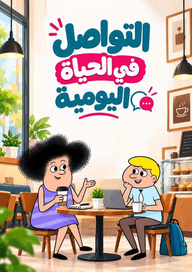 غلاف كتيب التواصل في الحياة اليومية